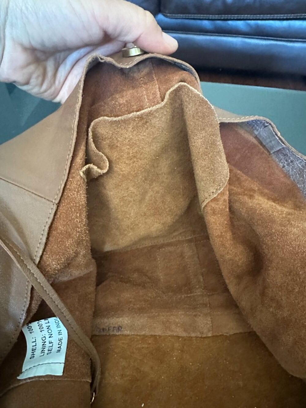 Haute Hippie 100% Leather Festival Bag - Picture 10 of 10